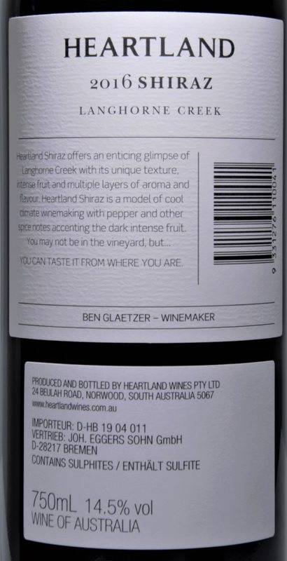 Etiketa Shiraz