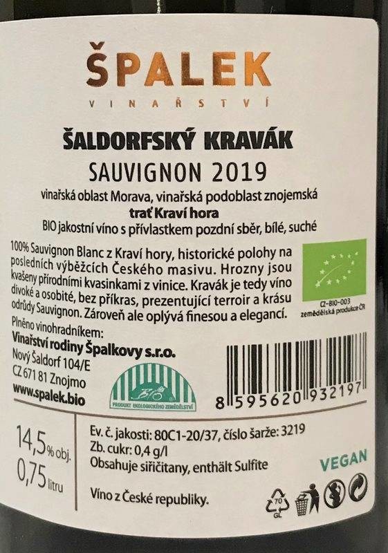 Etiketa Šaldorfský Kravák