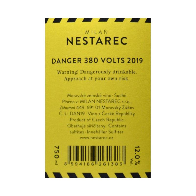 Etiketa Danger 380 Volts