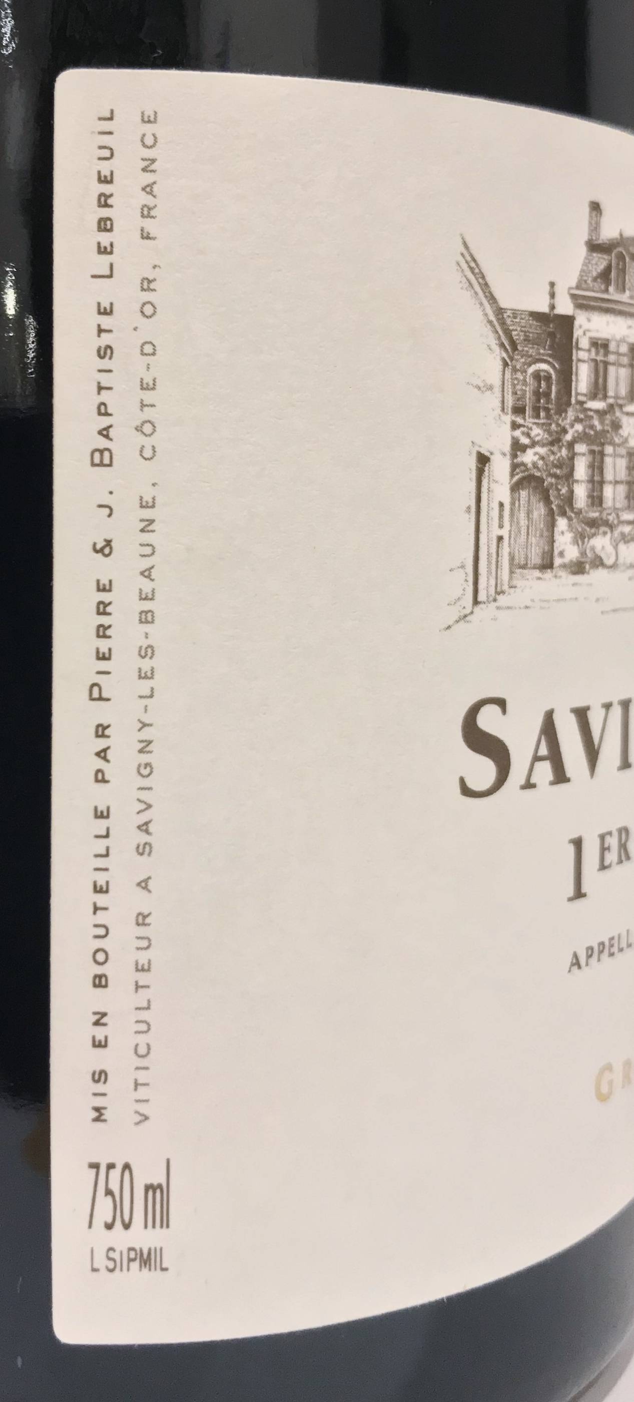 Etiketa Savigny-les-Beaune 1er Cru - Aux Peuillets