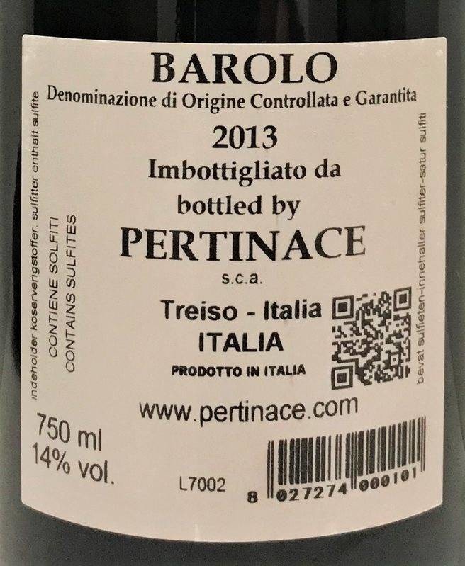 Etiketa Barolo 