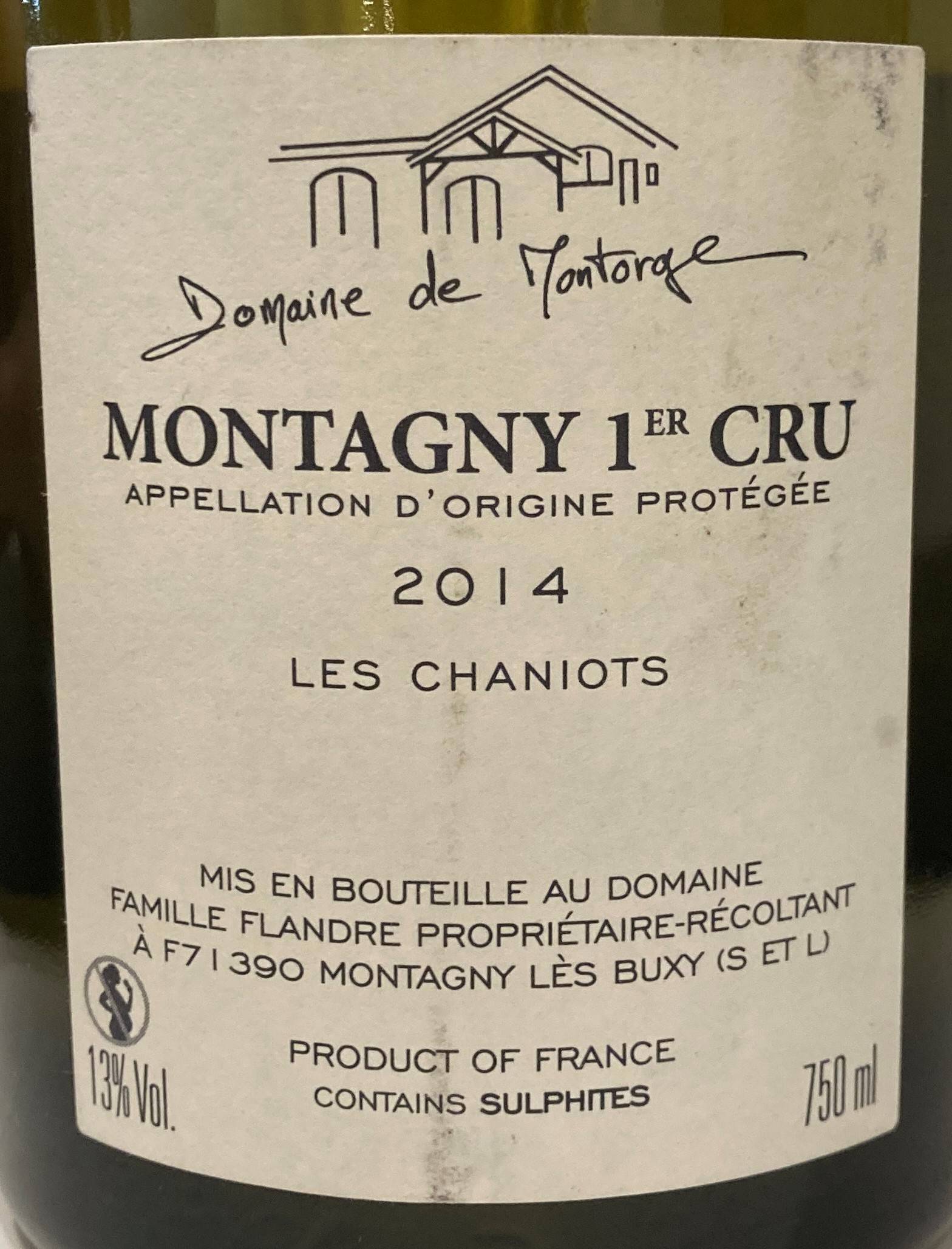 Etiketa Montagny 1er Cru \