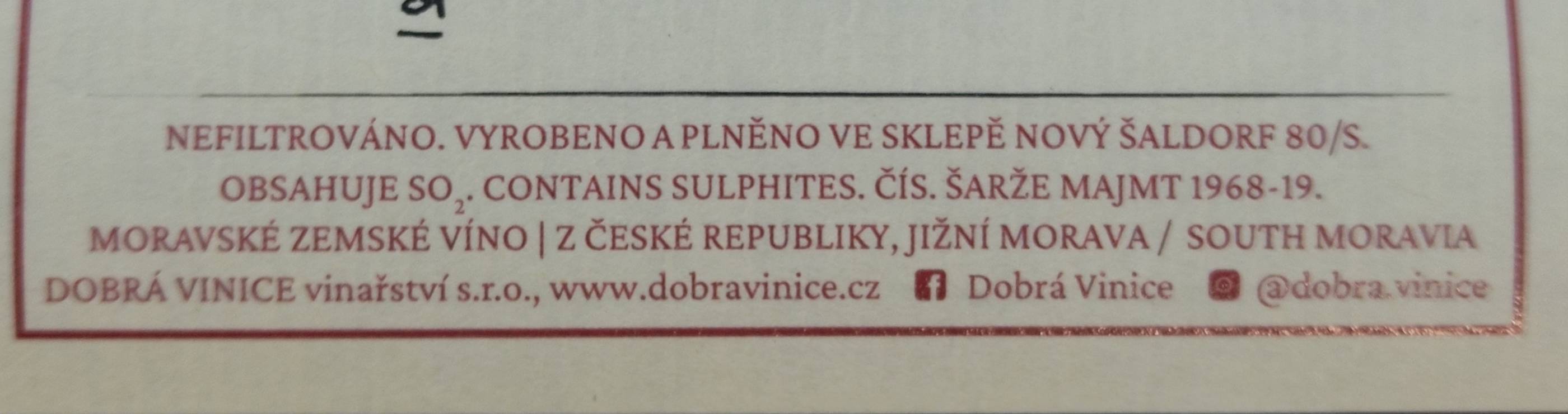 Etiketa Májová Milerka