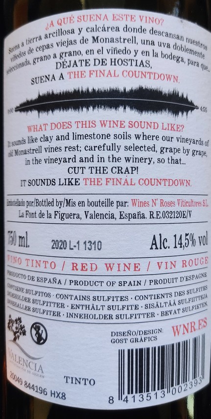 Etiketa THE FINAL COUNTDOWN