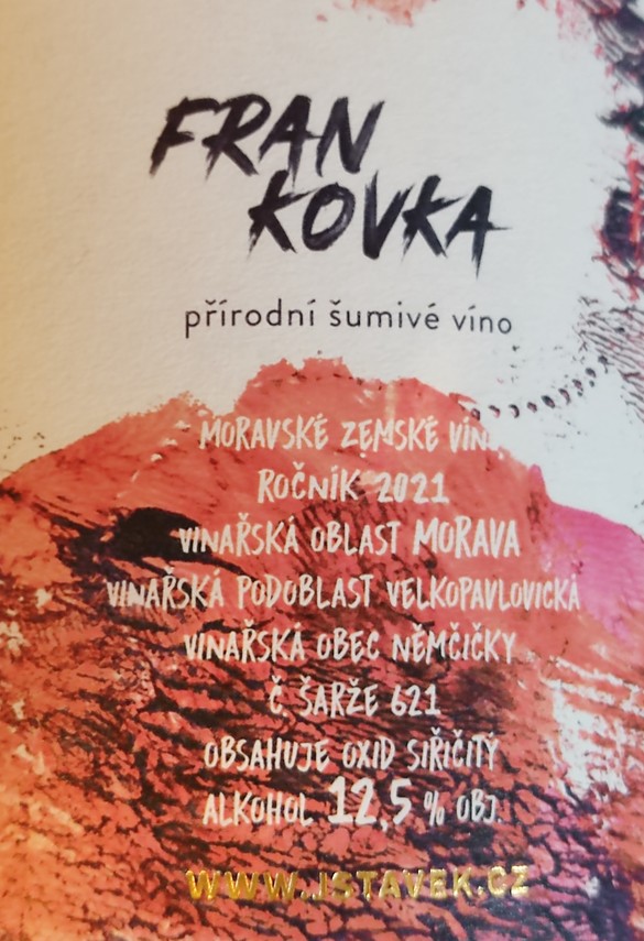 Etiketa Pét-Nat FRNKVK